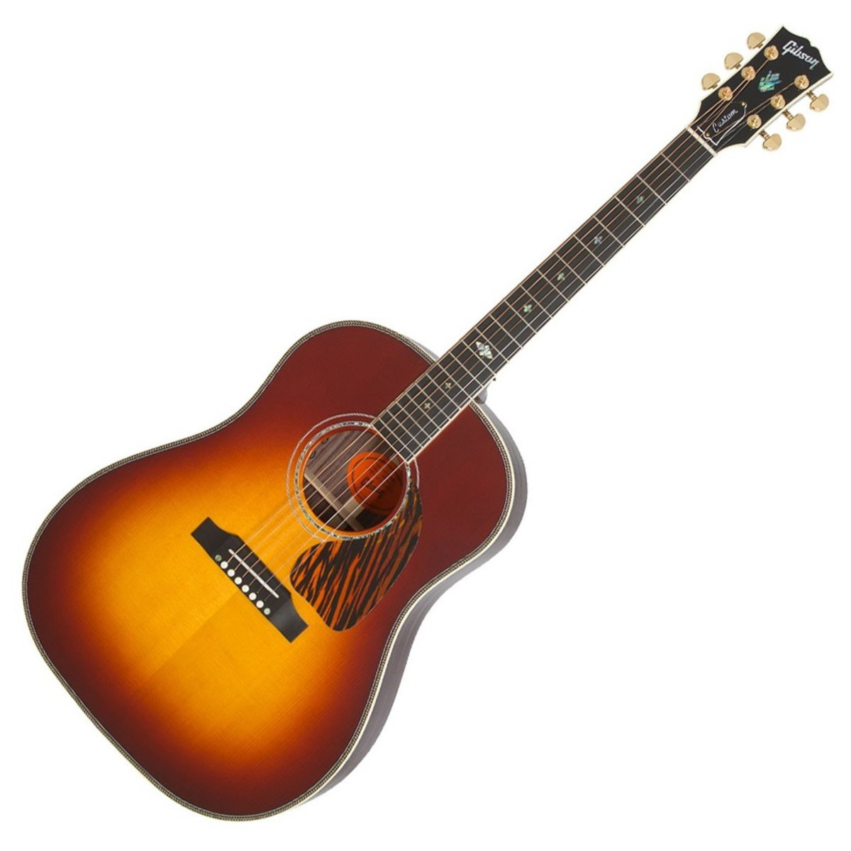 Gibson 2018 J-45 Custom Rosewood Burst Гитары акустические